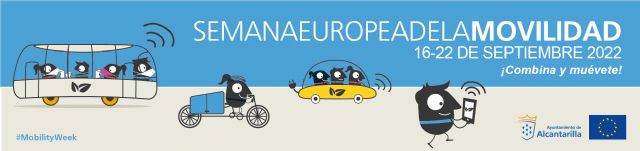 Ruta ciclo-turista, talleres y charlas del 15 al 22 de septiembre por la Semana Europea de la Movilidad en Alcantarilla