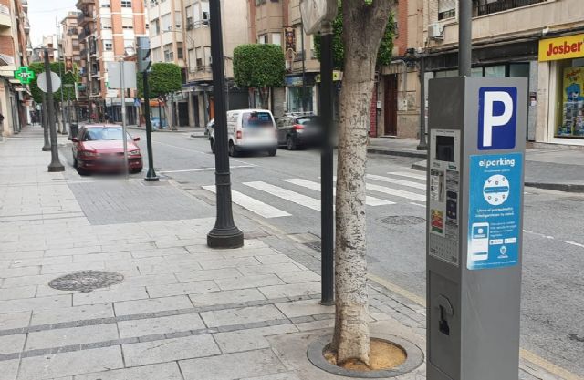 El Ayuntamiento suspende el servicio de la ORA en siete calles de Alcantarilla