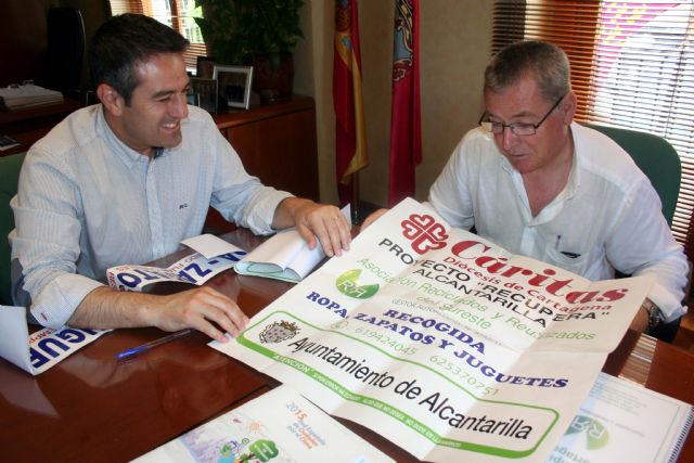 El Alcalde firma un convenio de colaboración con la Asociación de Reciclaje y Reutilización del Sureste
