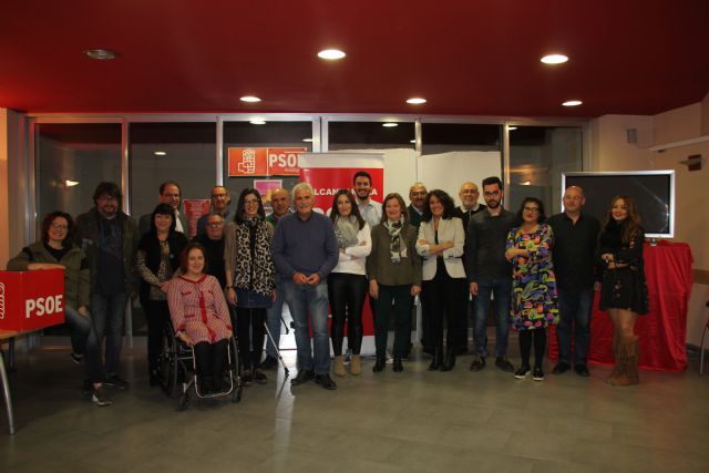 Presentada la candidatura del PSOE Alcantarilla