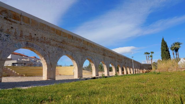 Finalizan las obras de restauración del Acueducto de Alcantarilla