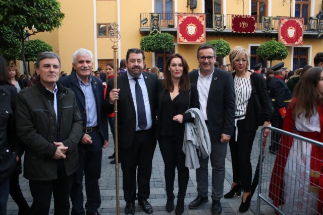 El PSOE reivindica a Pedro Saura y Diego Conesa que la Semana Santa de Alcantarilla sea declarada de interés turístico nacional por la enorme calidad de sus pasos
