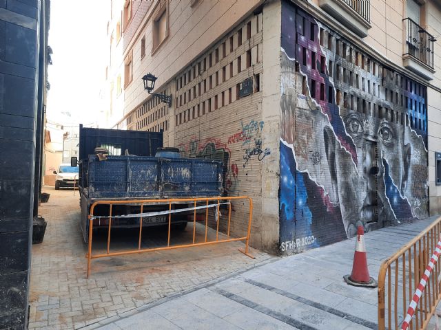 Continúa la mejora de la accesibilidad en el municipio con las obras en las calles Val, Aurora y Sevilla