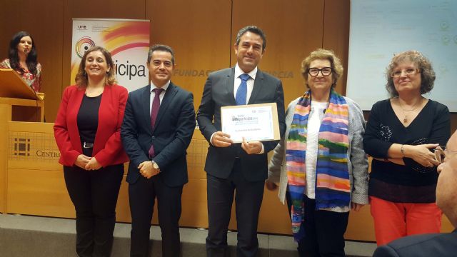 Alcantarilla recibe el Sello Infoparticipa 2016, junto a otros tres ayuntamientos de la Región de Murcia, a la transparencia de la comunicación pública local