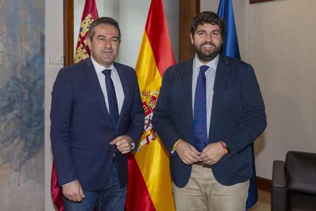 López Miras se reúne con el alcalde de Alcantarilla