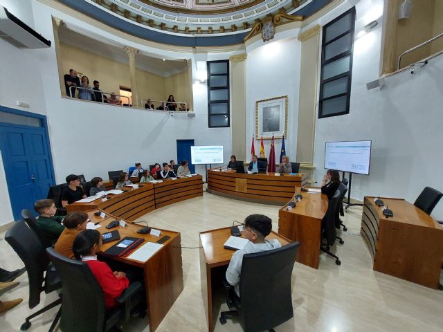 El Órgano de Participación de la Infancia y Adolescencia en Alcantarilla celebra su Pleno