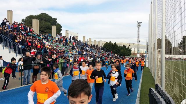 1.750 alumnos de los centros educativos de Alcantarilla participan en las pruebas de Campo de Campo a Través, dentro del Programa de Deporte Escolar