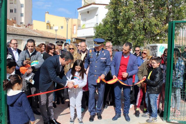 Abrieron las puertas al público del rehabilitado Parque de Aviación en Alcantarilla