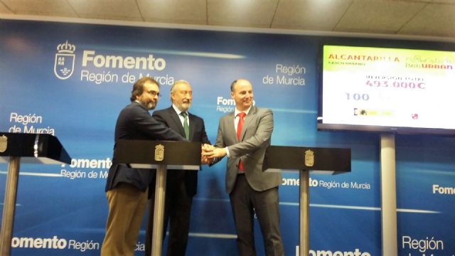 La Comunidad Autónoma y el Ministerio de Fomento rehabilitarán 100 viviendas en Alcantarilla