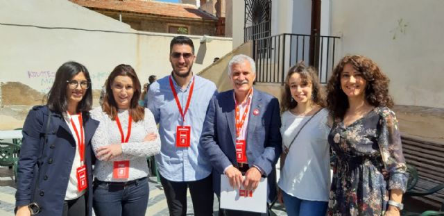 El PSOE valora positivamente los resultados de las elecciones generales porque el partido ha mejorado en Alcantarilla en cuatro puntos respecto a los comicios de 2016