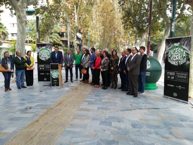 Alcantarilla compite en un reto regional por ser el municipio que más vidrio recicla