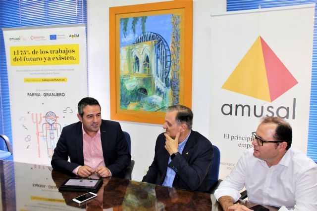 Ayuntamiento de Alcantarilla y AMUSAL suscriben un convenio de colaboración para los dos próximos años