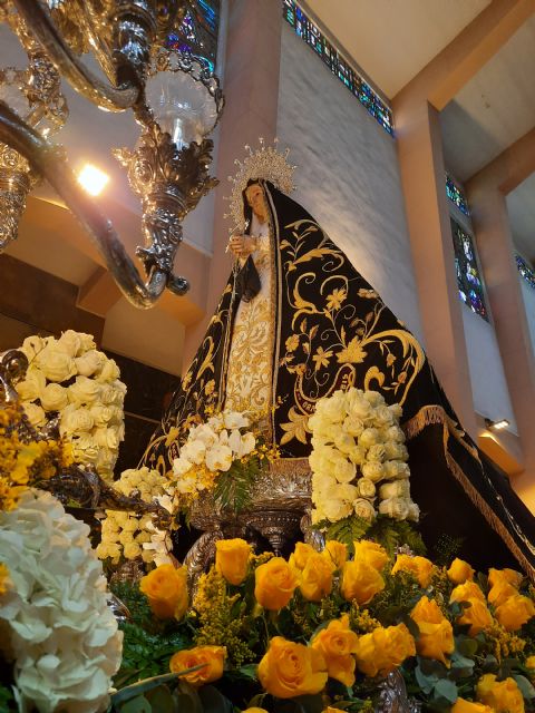 VIERNES DE DOLORES- El Viernes de Dolores sale la primera procesión a las calles de Alcantarilla